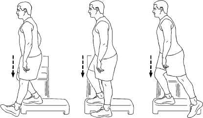 Step down deals exercise